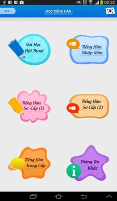 Học Tiếng Hàn android App screenshot 5